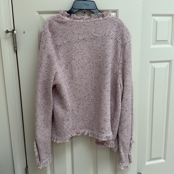 Nic+Zoe Fringe Knit Jacket - Picture 4 of 5